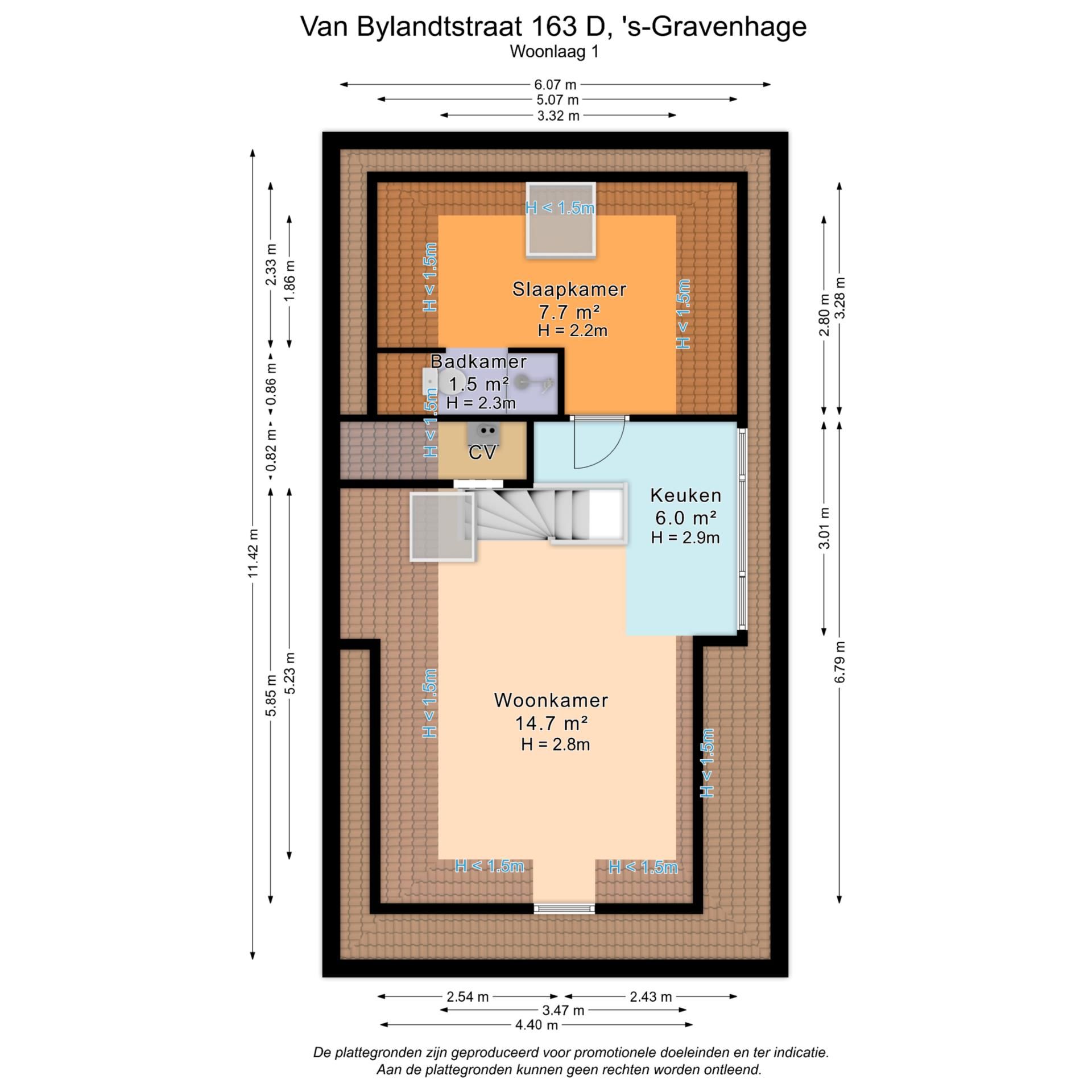Foto 18 van Van Bylandtstraat 163-D