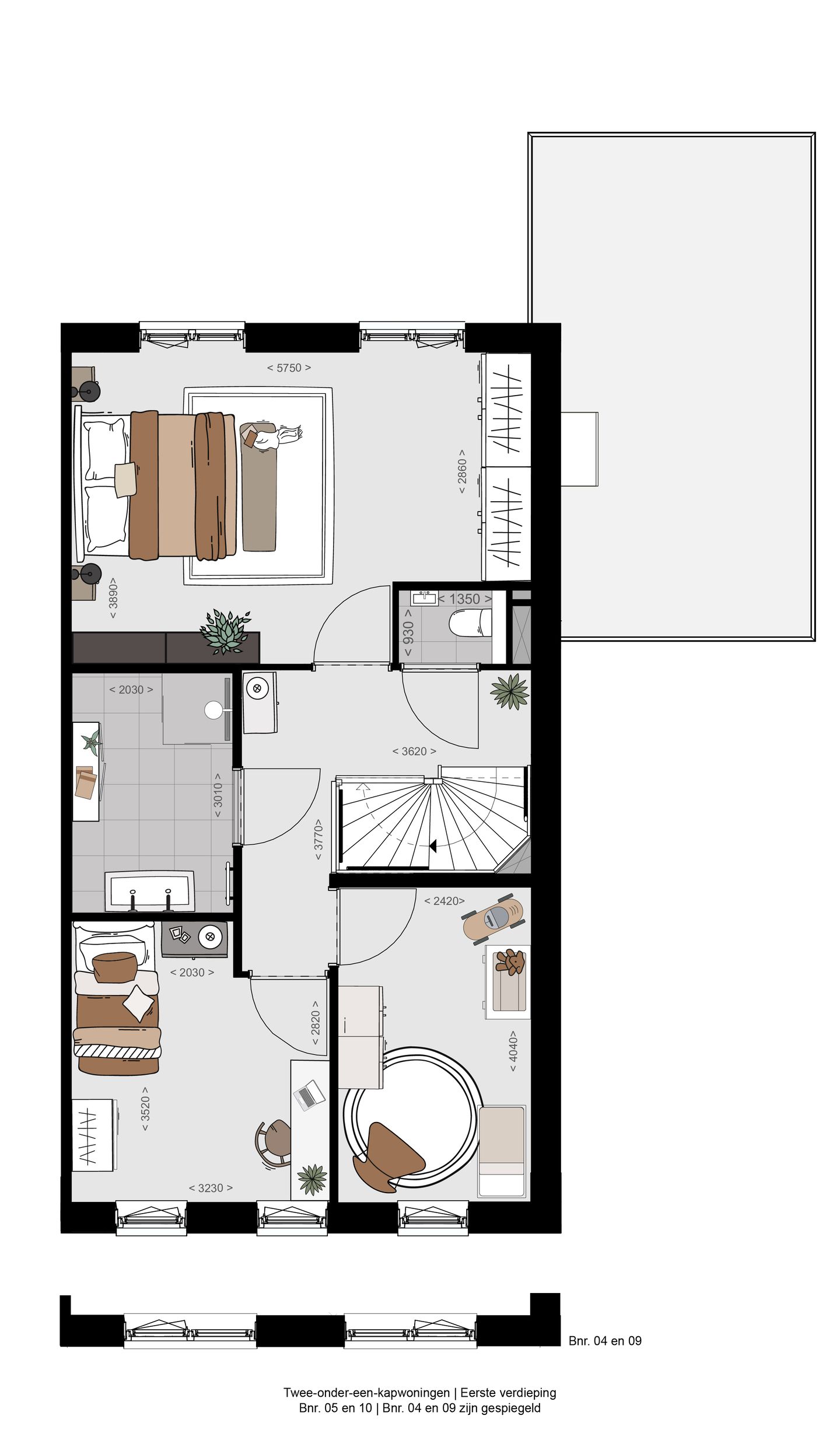 Foto 5 van Groene Vaart Fase 3 - Type Roos (Bouwnr. 9)