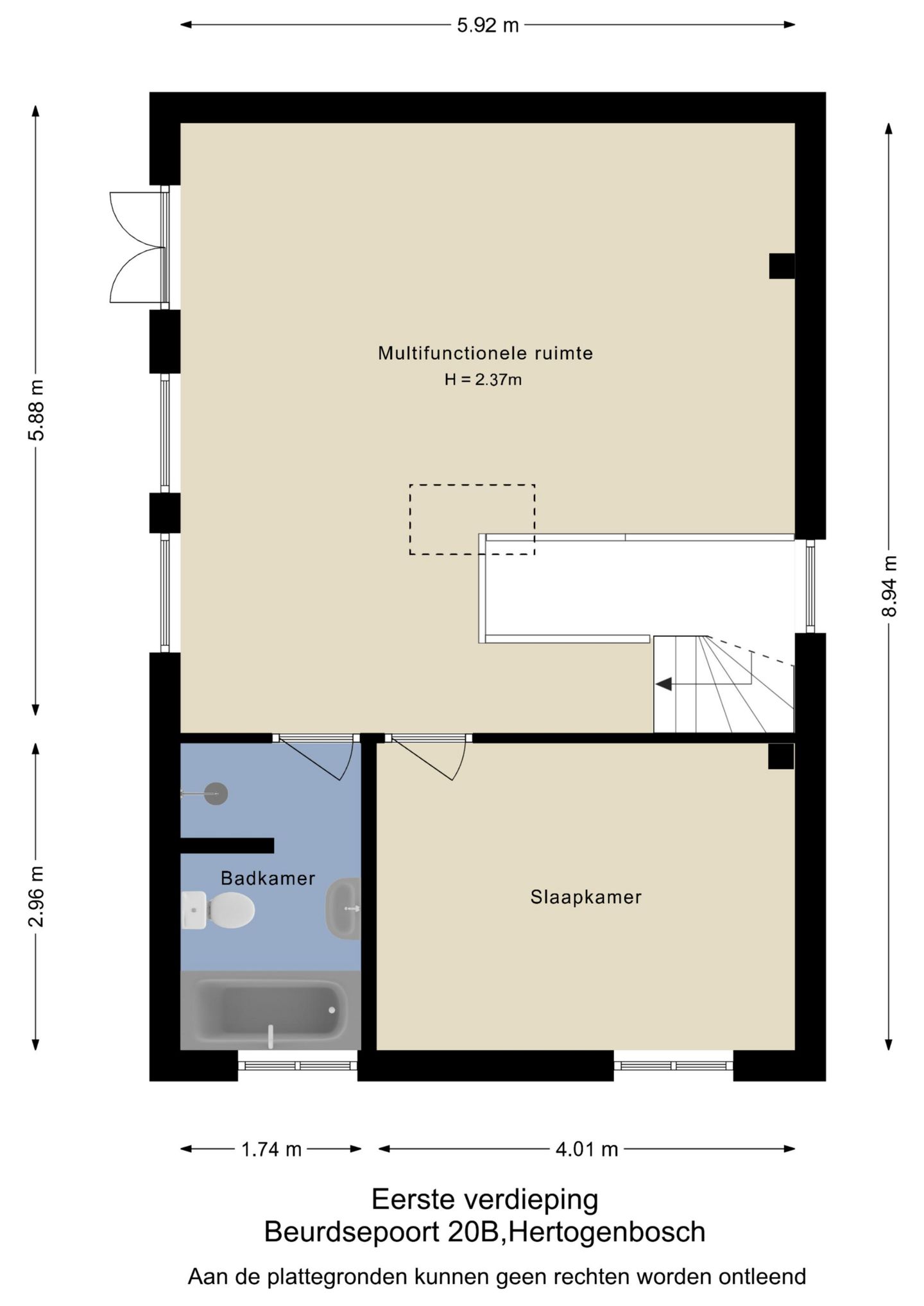 Foto 50 van Beurdsepoort 20-B