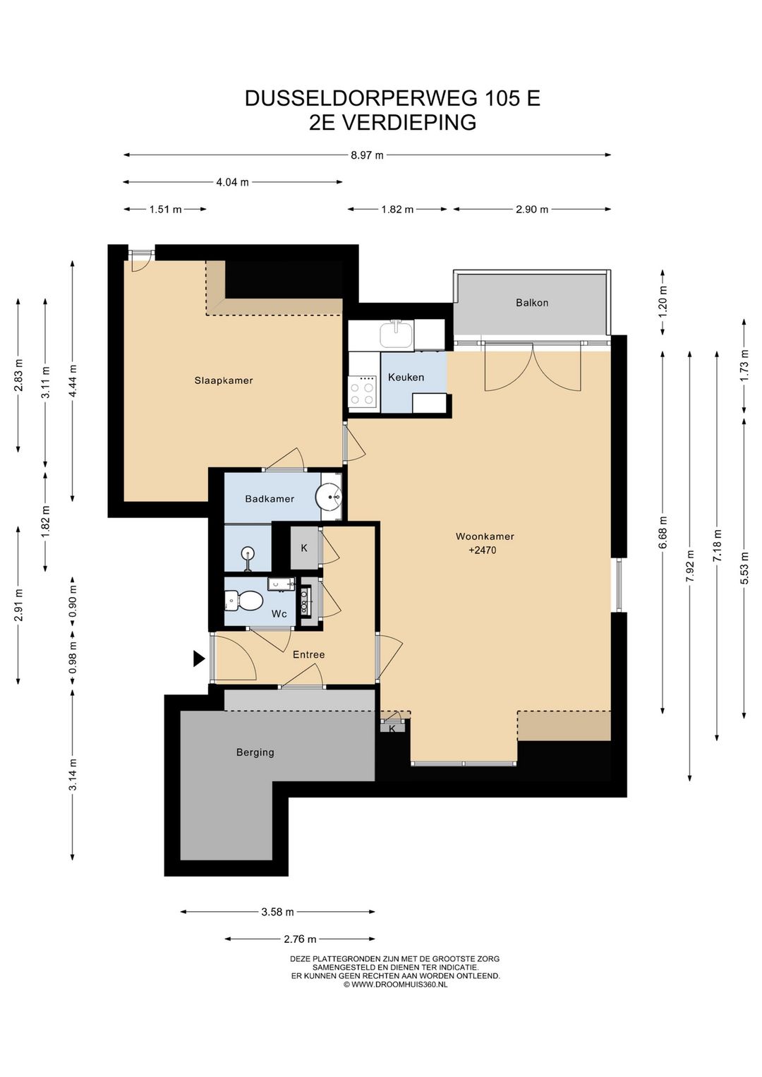 Foto 7 van Dusseldorperweg 105-E