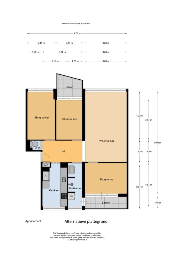 Foto 45 van Wilhelmina Druckerstraat 11-4