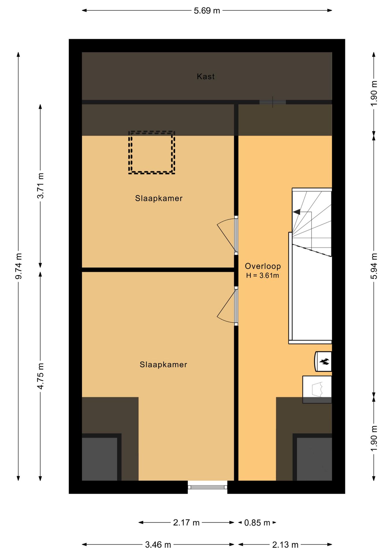 Foto 48 van Noordsingel 33-A