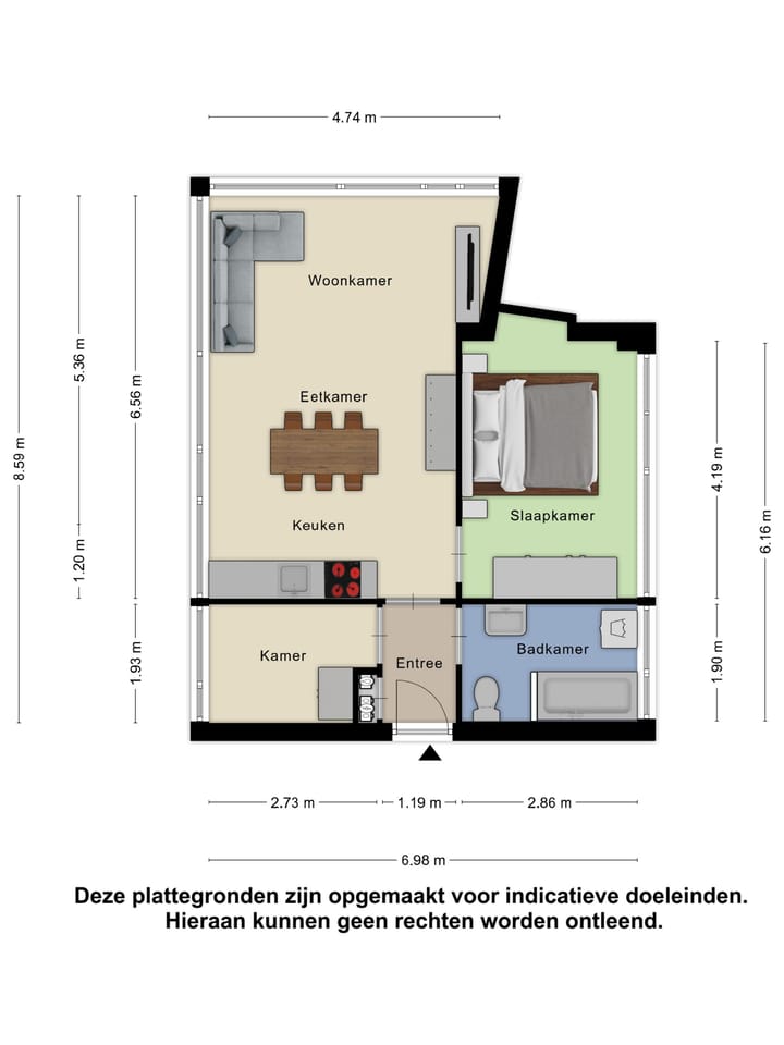 Foto 22 van P Czn Hooftlaan 4-F