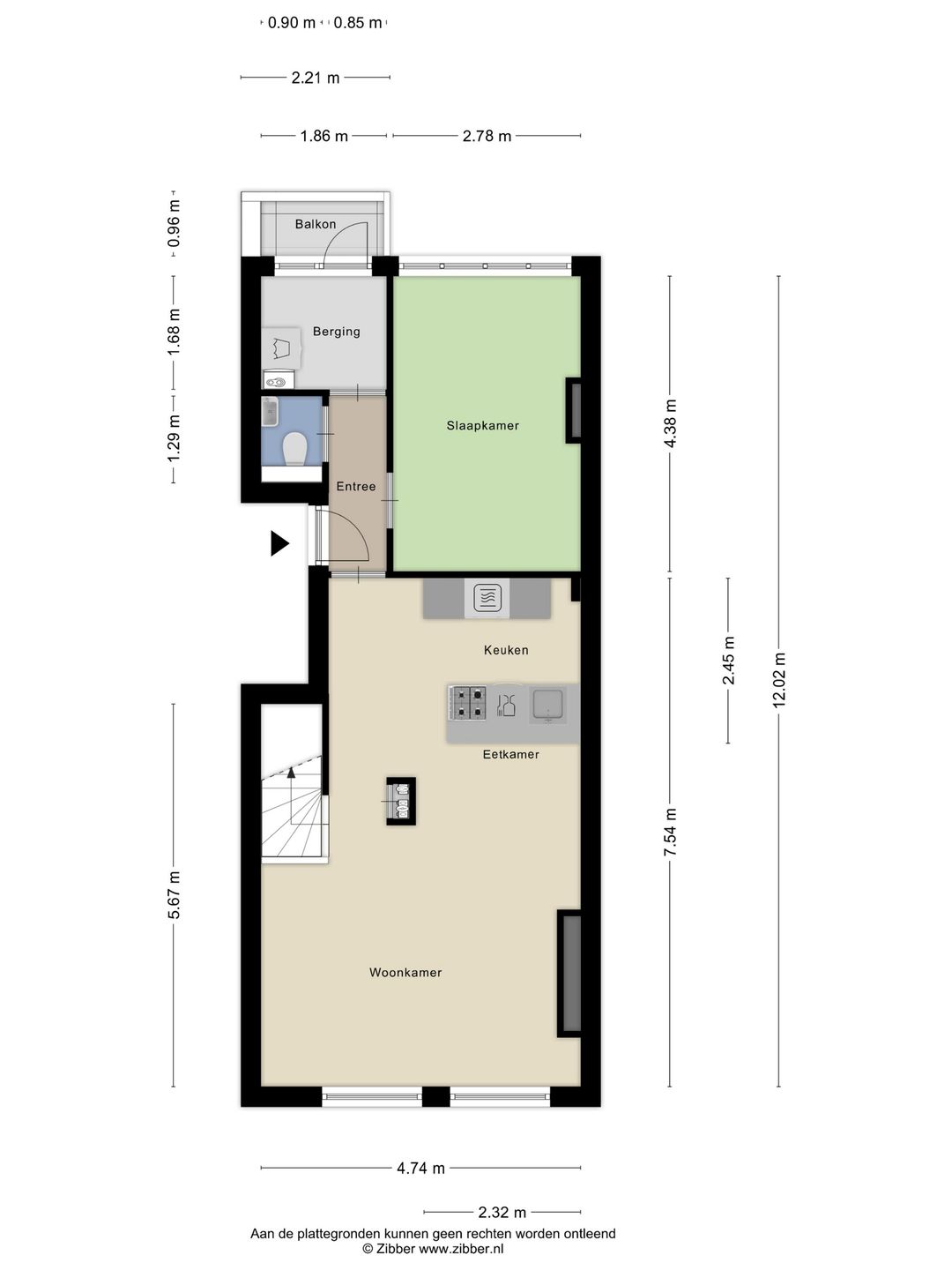 Foto 31 van Besemerstraat 8-A02