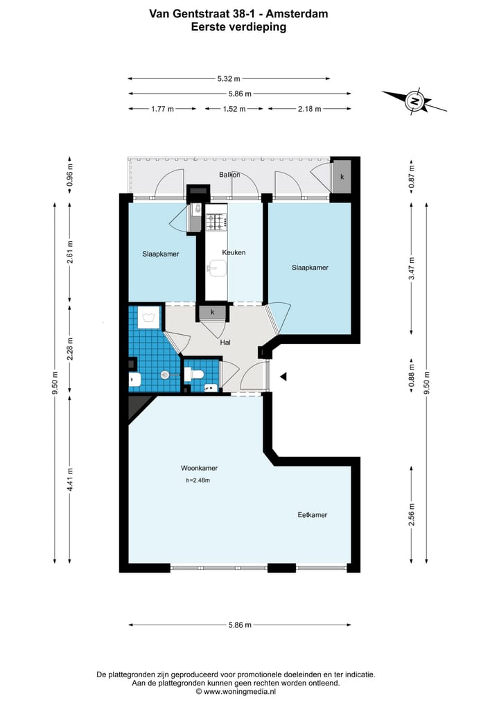 Foto 27 van Van Gentstraat 38-1
