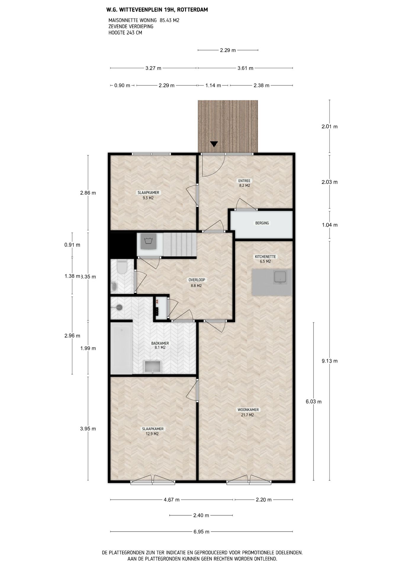 Photo 30 of W.G. Witteveenplein 19-H