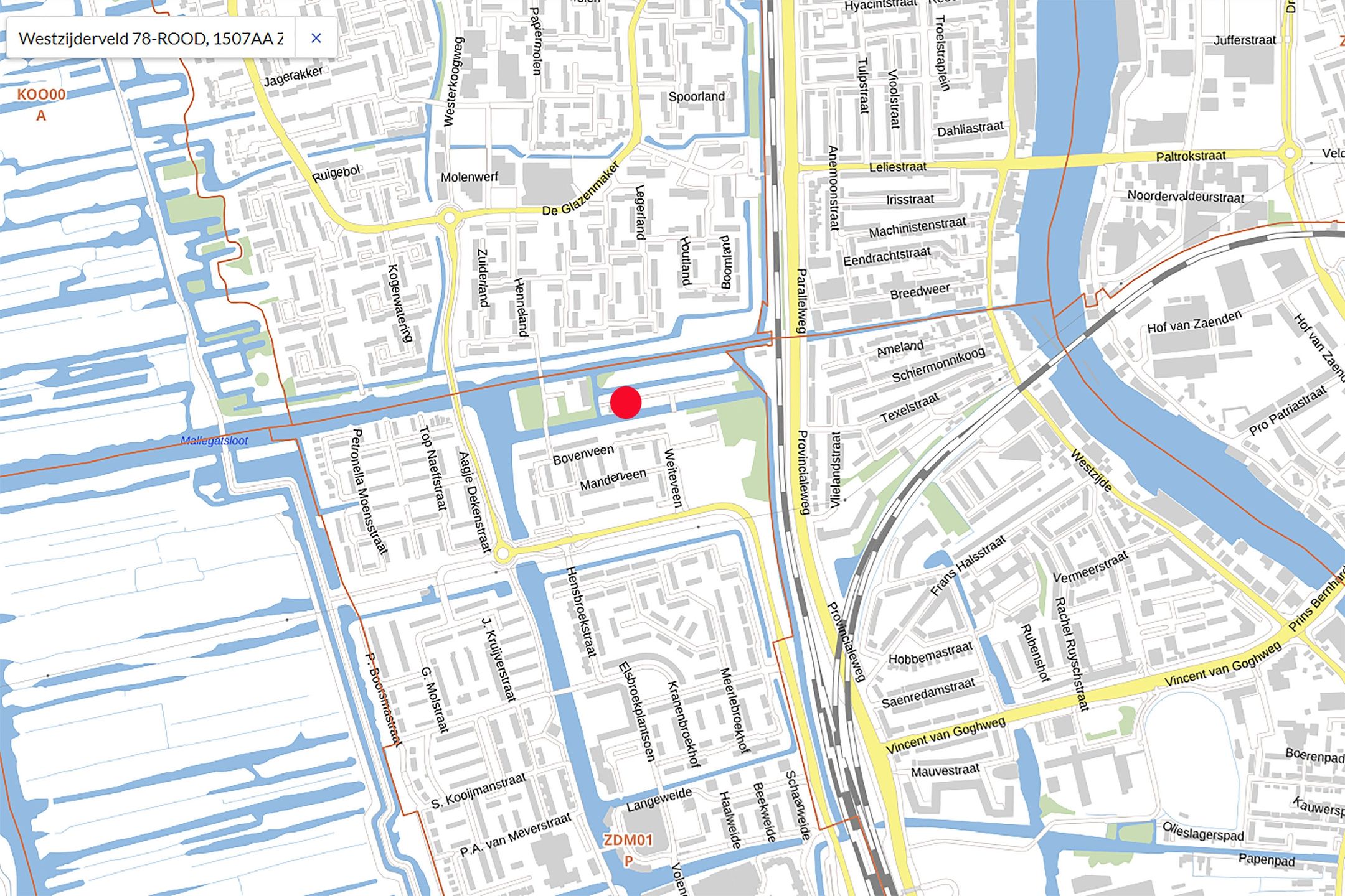 Foto 63 van Westzijderveld 78-ROOD