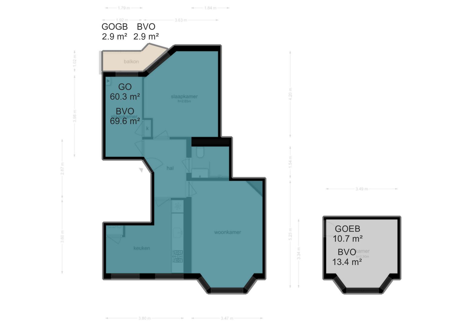 Foto 33 van Vechtstraat 98-1