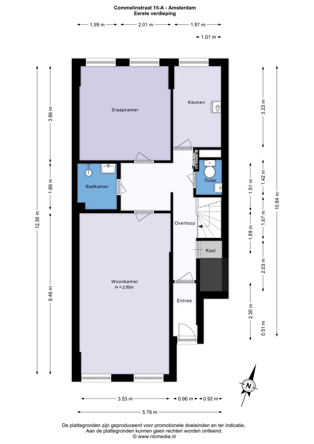 Foto 11 van Commelinstraat 15-A