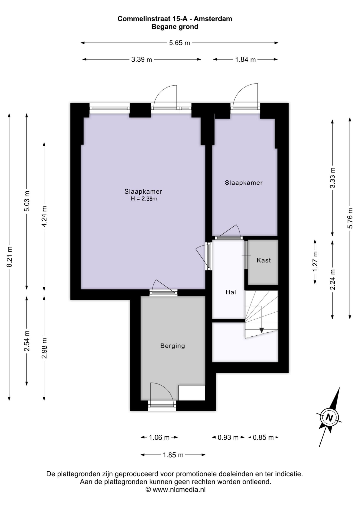 Foto 20 van Commelinstraat 15-A