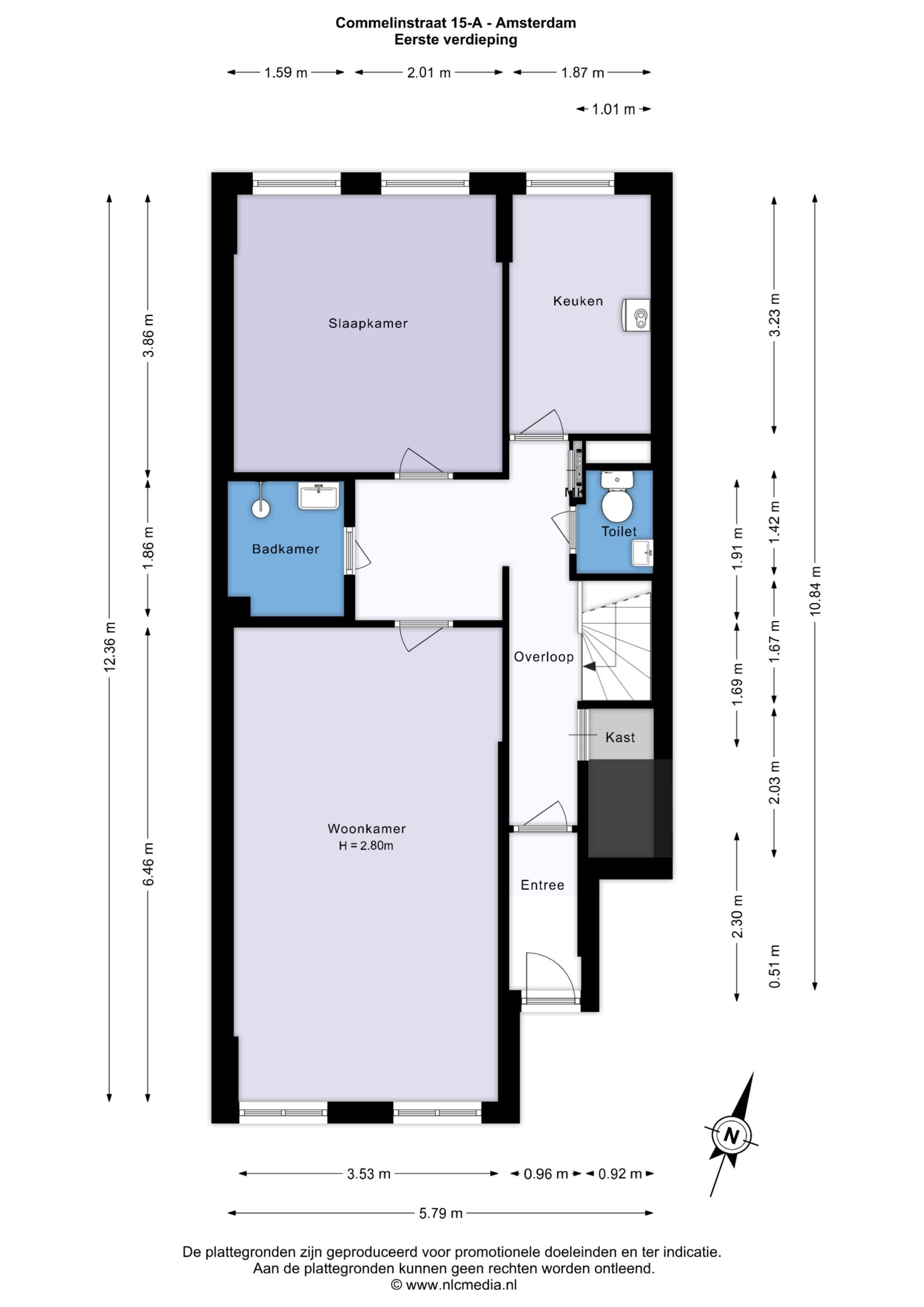 Foto 45 van Commelinstraat 15-A