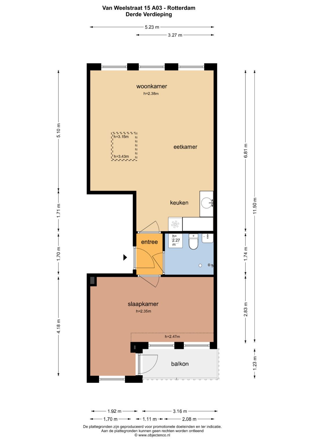 Foto 32 van Van Weelstraat 15-A03