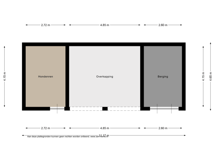 Berging- overkapping-hondenren