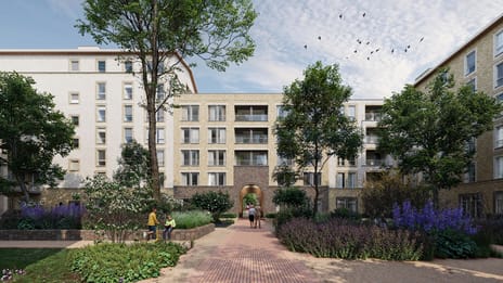 Foto van Bouwtype B6 Portiekflat