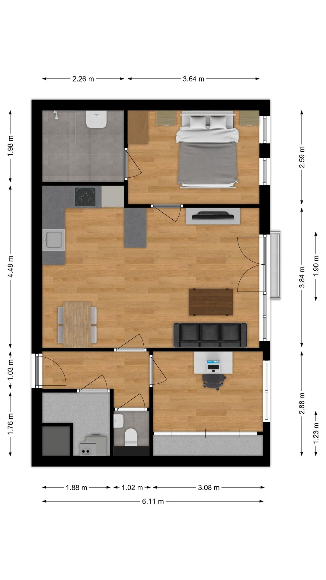 Photo 22 of Korvelseweg 48-07