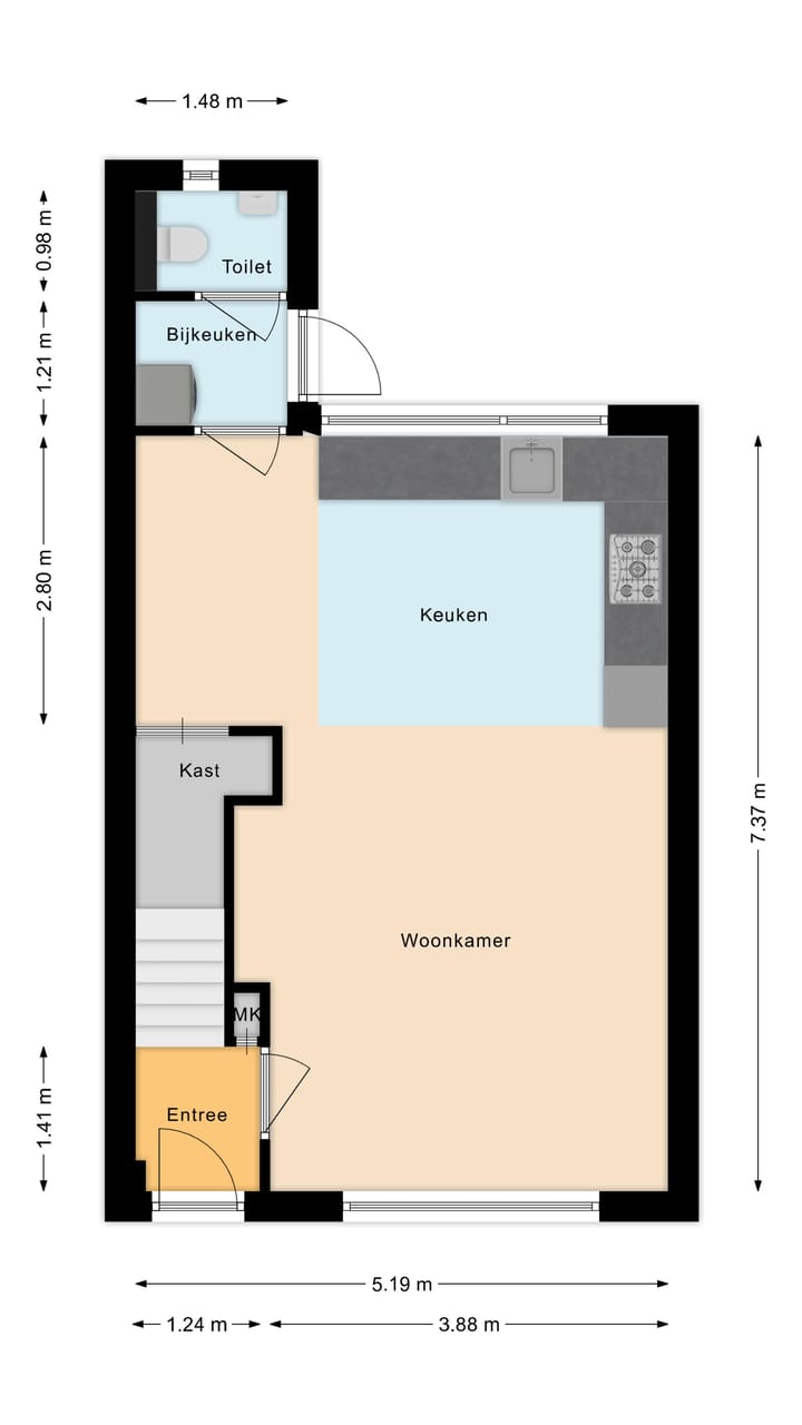 Foto 43 van Boonakkersteeg 4-A