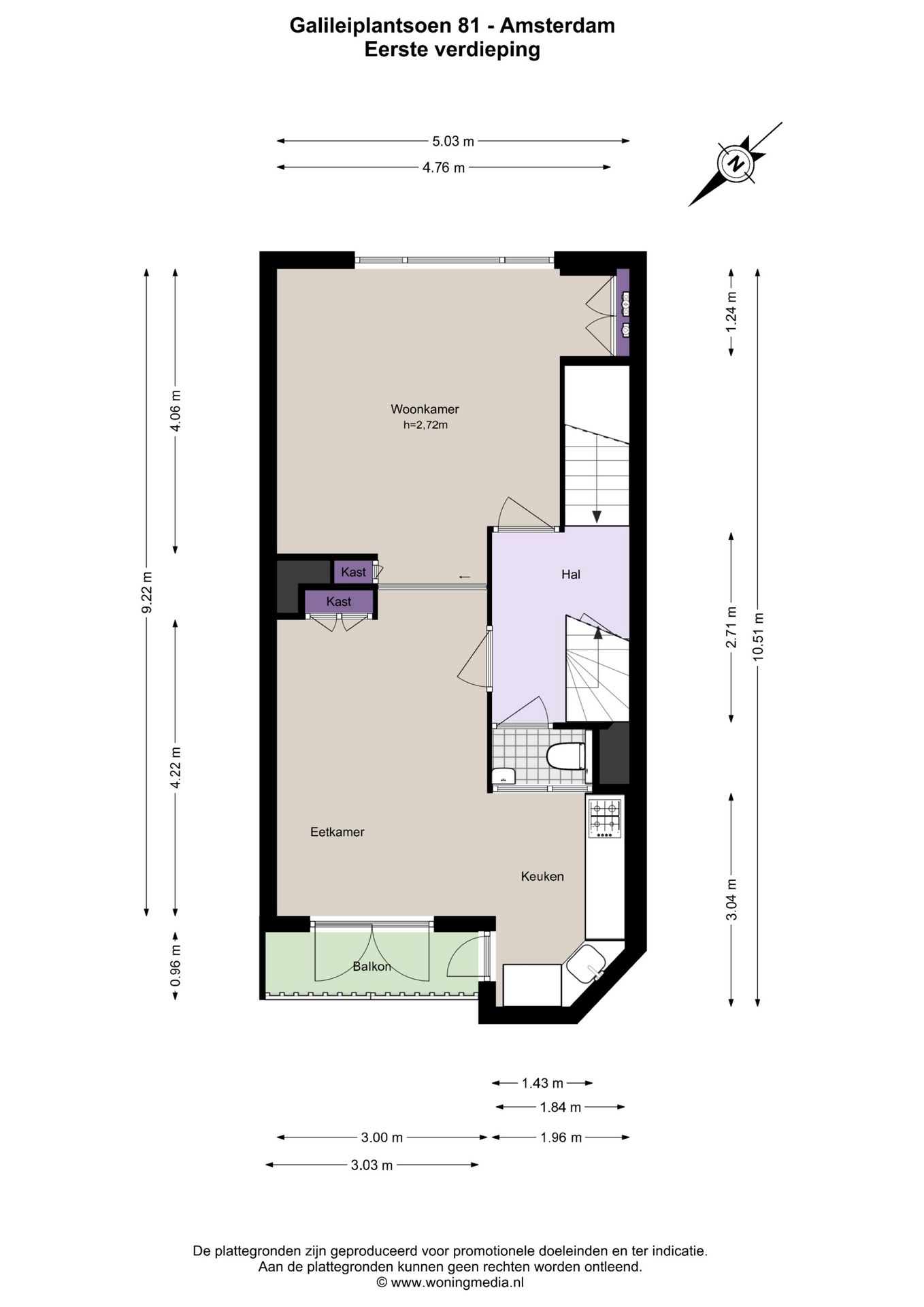 Foto 39 van Galileïplantsoen 81