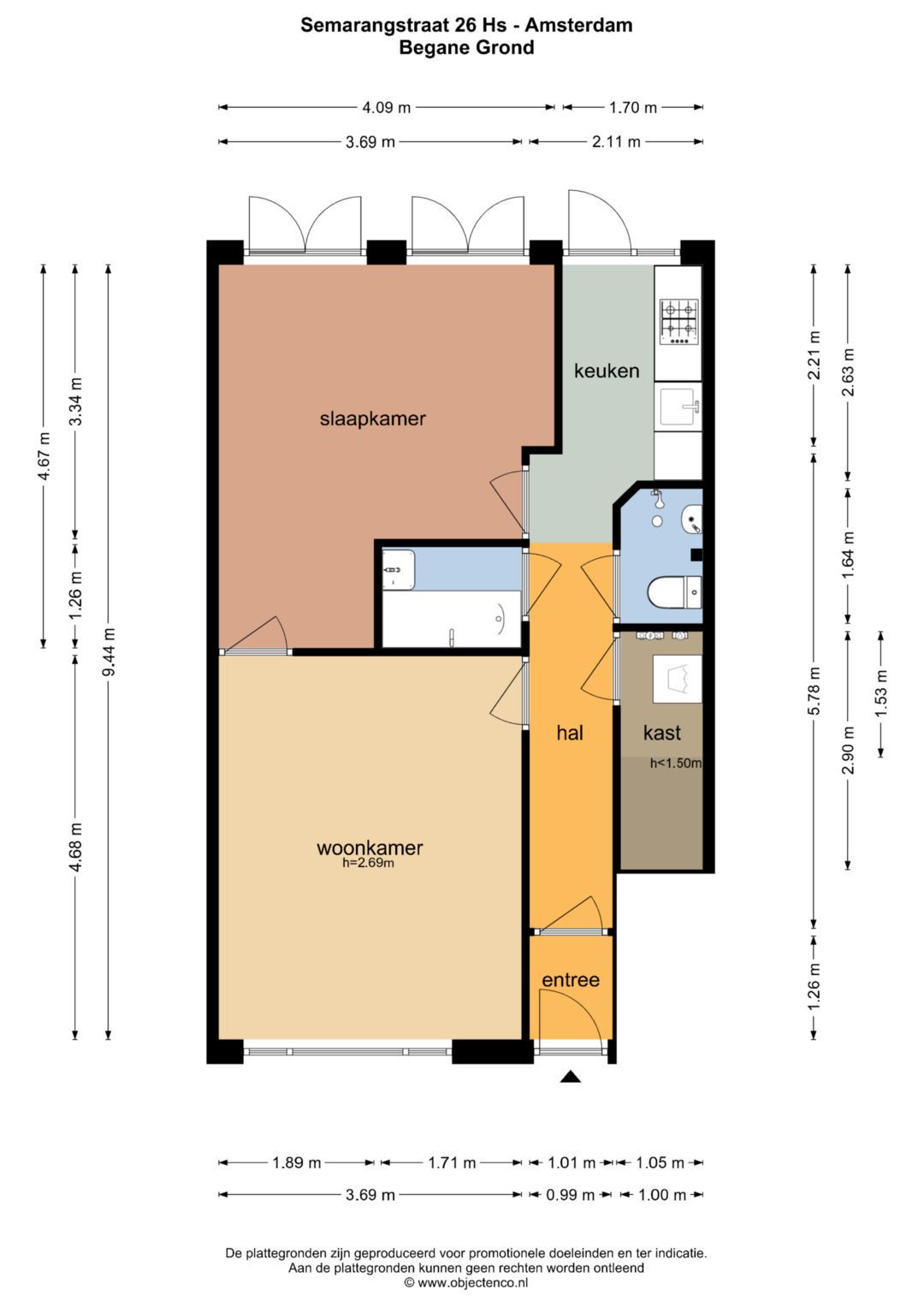 Foto 28 van Semarangstraat 26-H