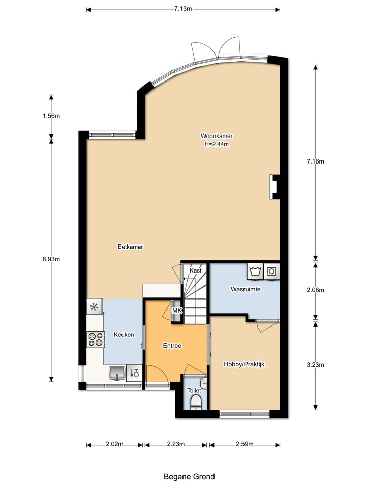 Foto 39 van de la Bassecour Caanstraat 147