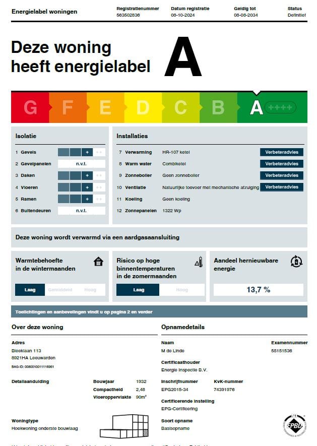 Foto 20 van Bleeklaan 113