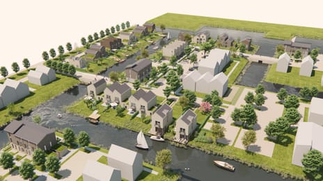 Foto van Catamaran 2-onder-1-kapwoning