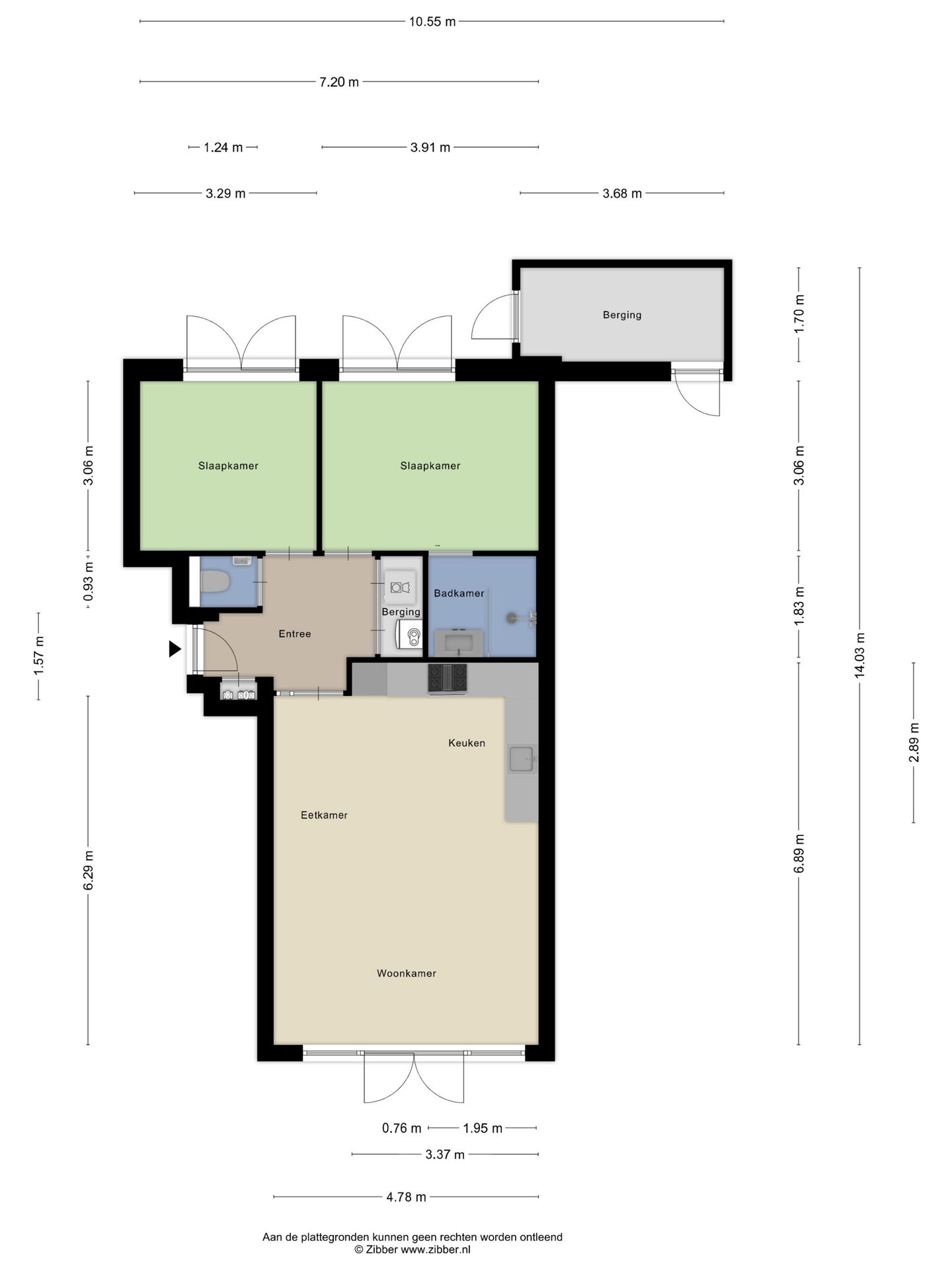 Foto 10 van Zevenhuizerlaan 2-C