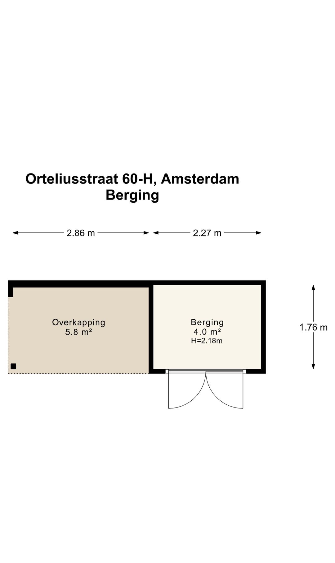 Foto 43 van Orteliusstraat 60-H