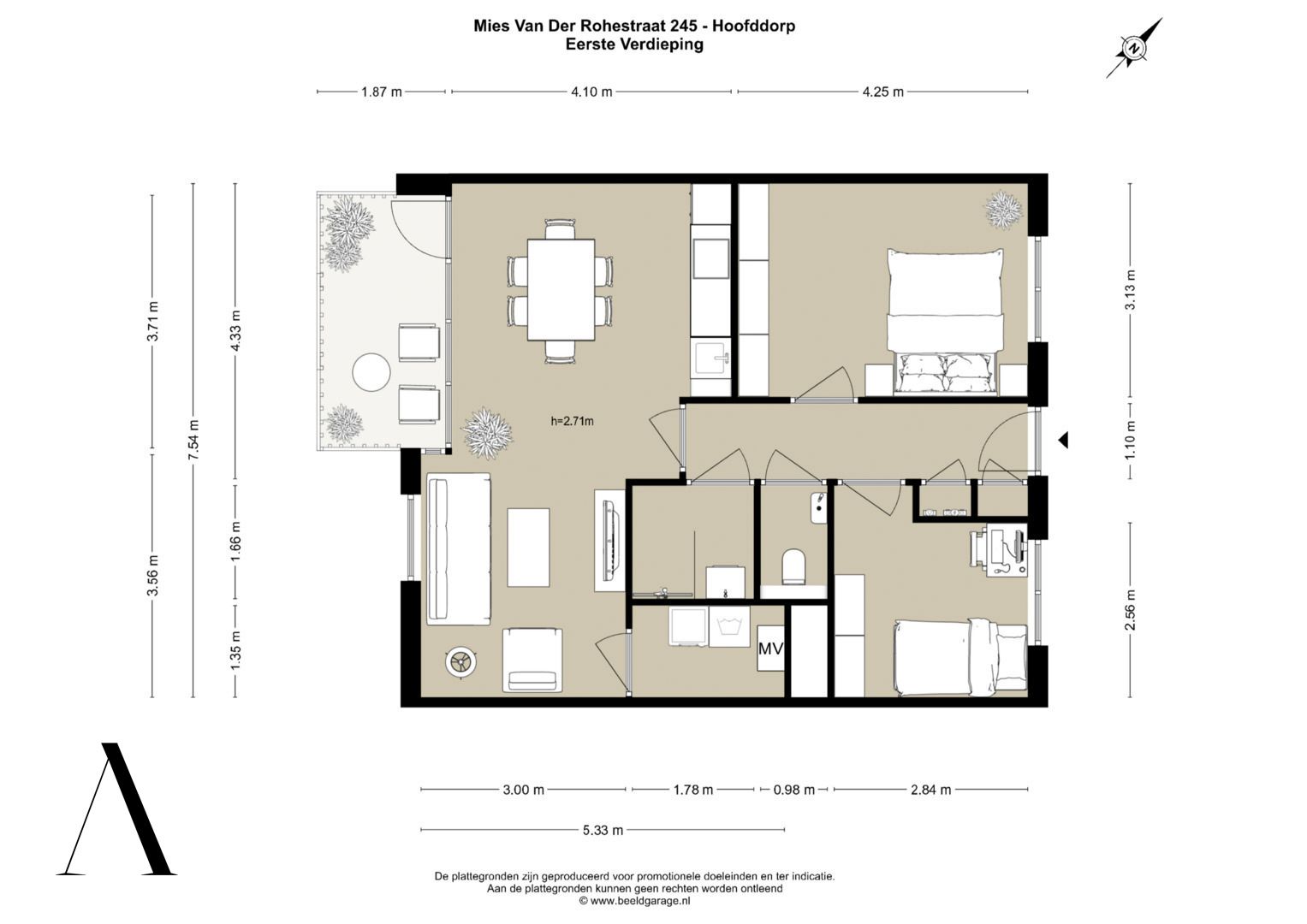 Foto 30 van Mies van der Rohestraat 245