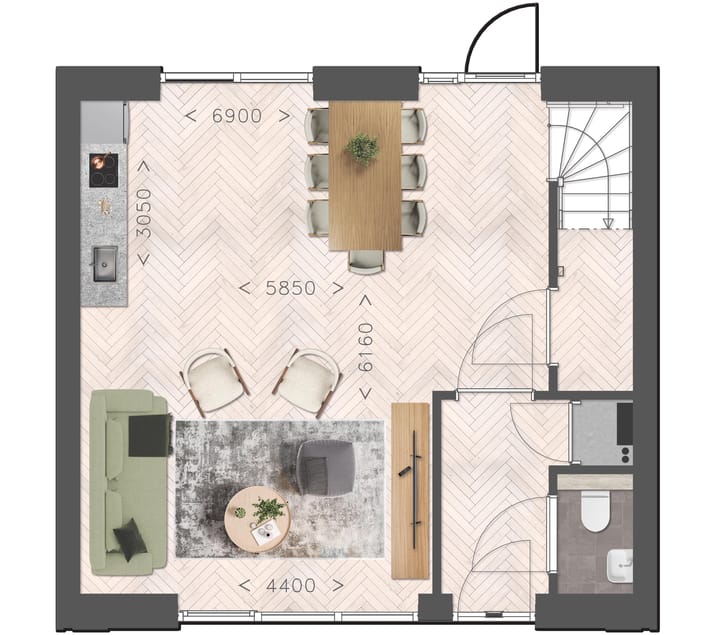Foto 4 van Randpark Rijpelberg - hoekwoning kavel 38
