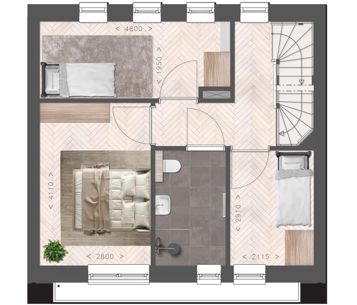 Foto 5 van Randpark Rijpelberg - hoekwoning kavel 38