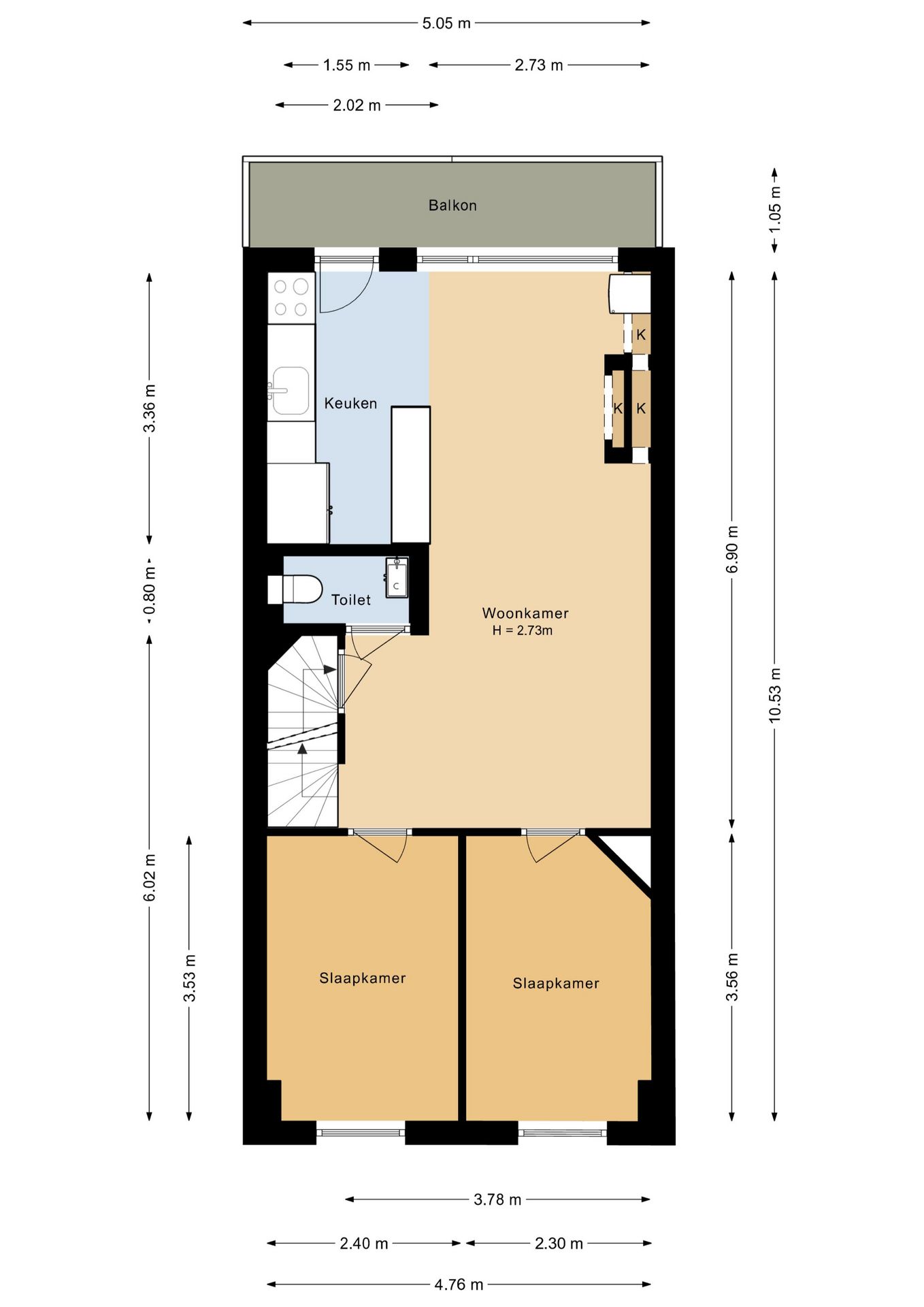 Foto 39 van Voltastraat 25-A