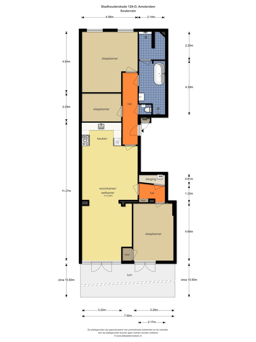 Foto 32 van Stadhouderskade 128-O