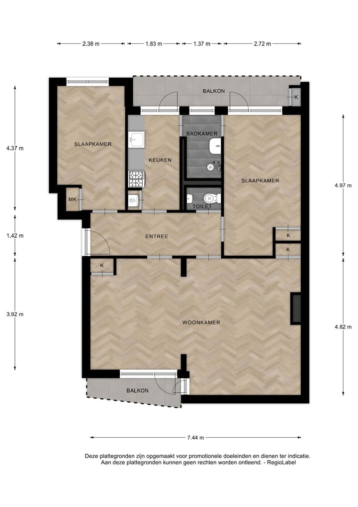 Foto 22 van Joost van den Vondellaan 27