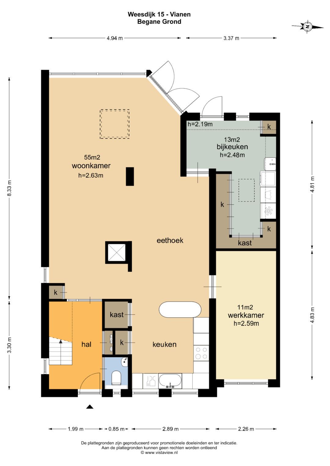 Foto 52 van Weesdijk 15