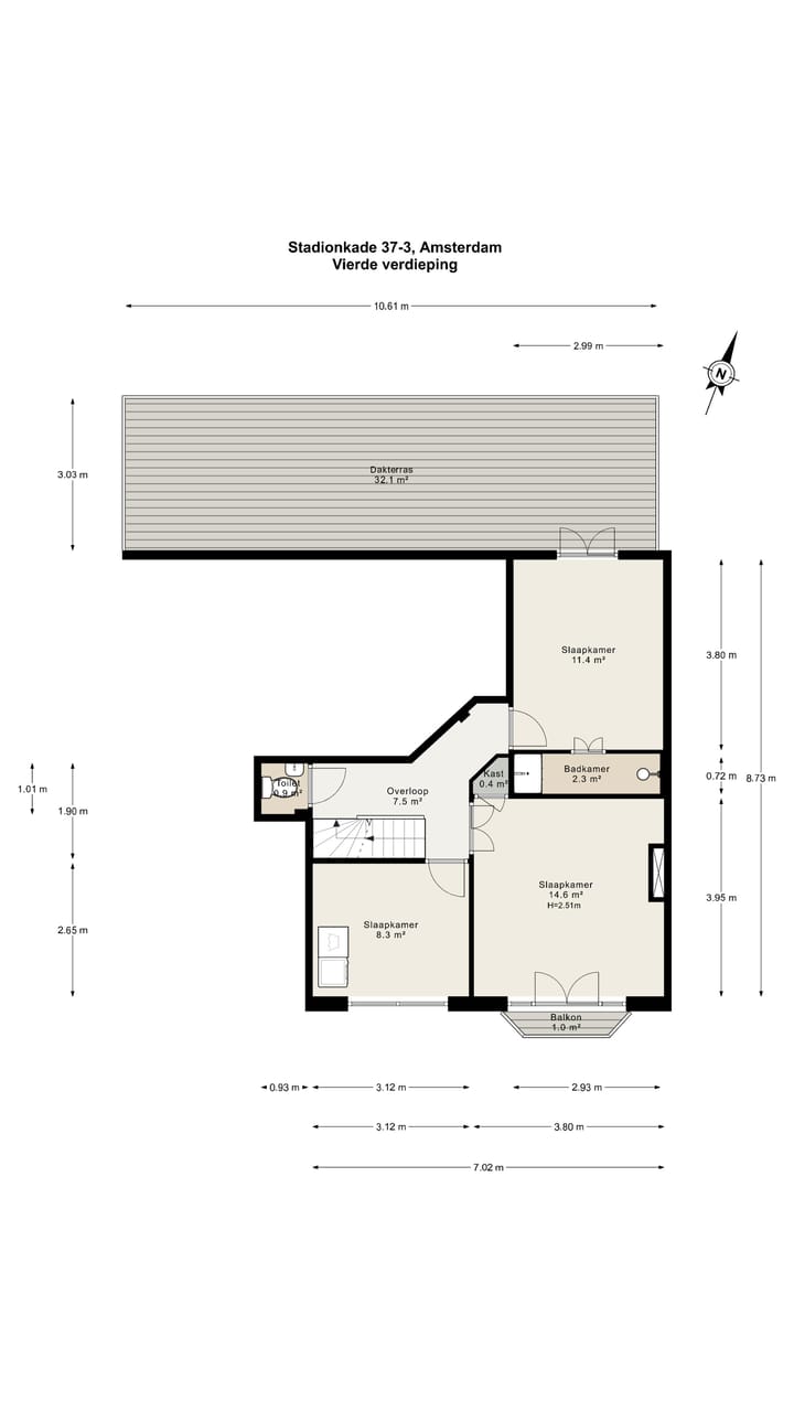 Foto 44 van Stadionkade 37-3