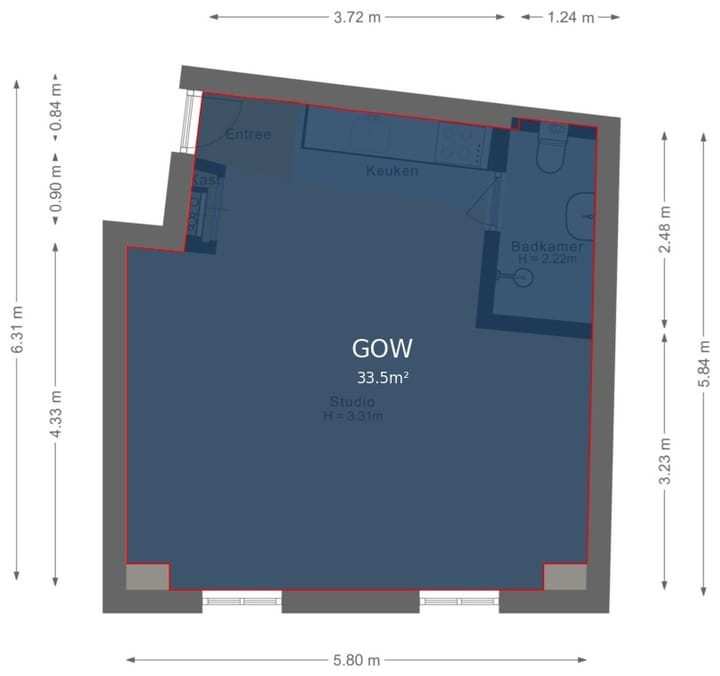 Foto 20 van Willemstraat 49-G