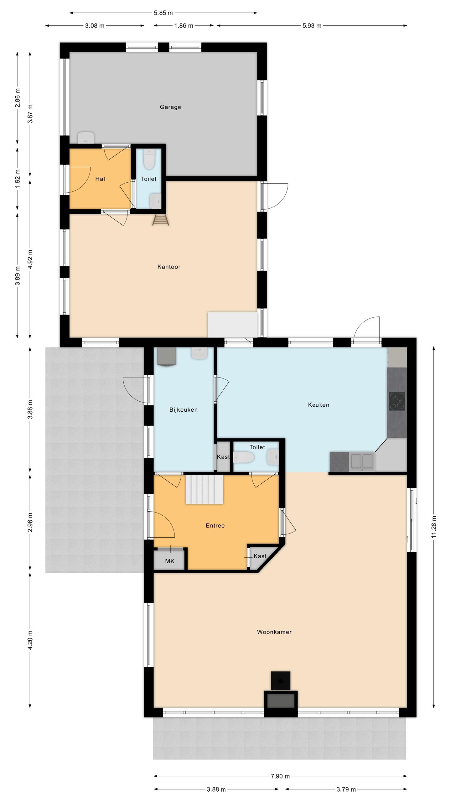Foto 100 van Noord Schalkwijkerweg 131