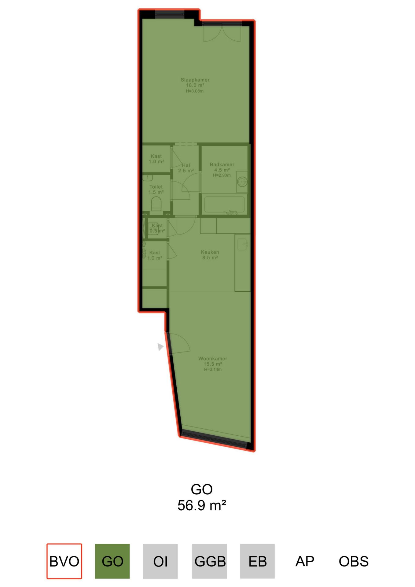 Foto 40 van Tweede Van der Helststraat 11-H