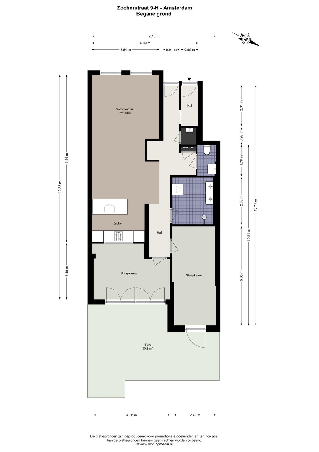 Foto 26 van Zocherstraat 9-H