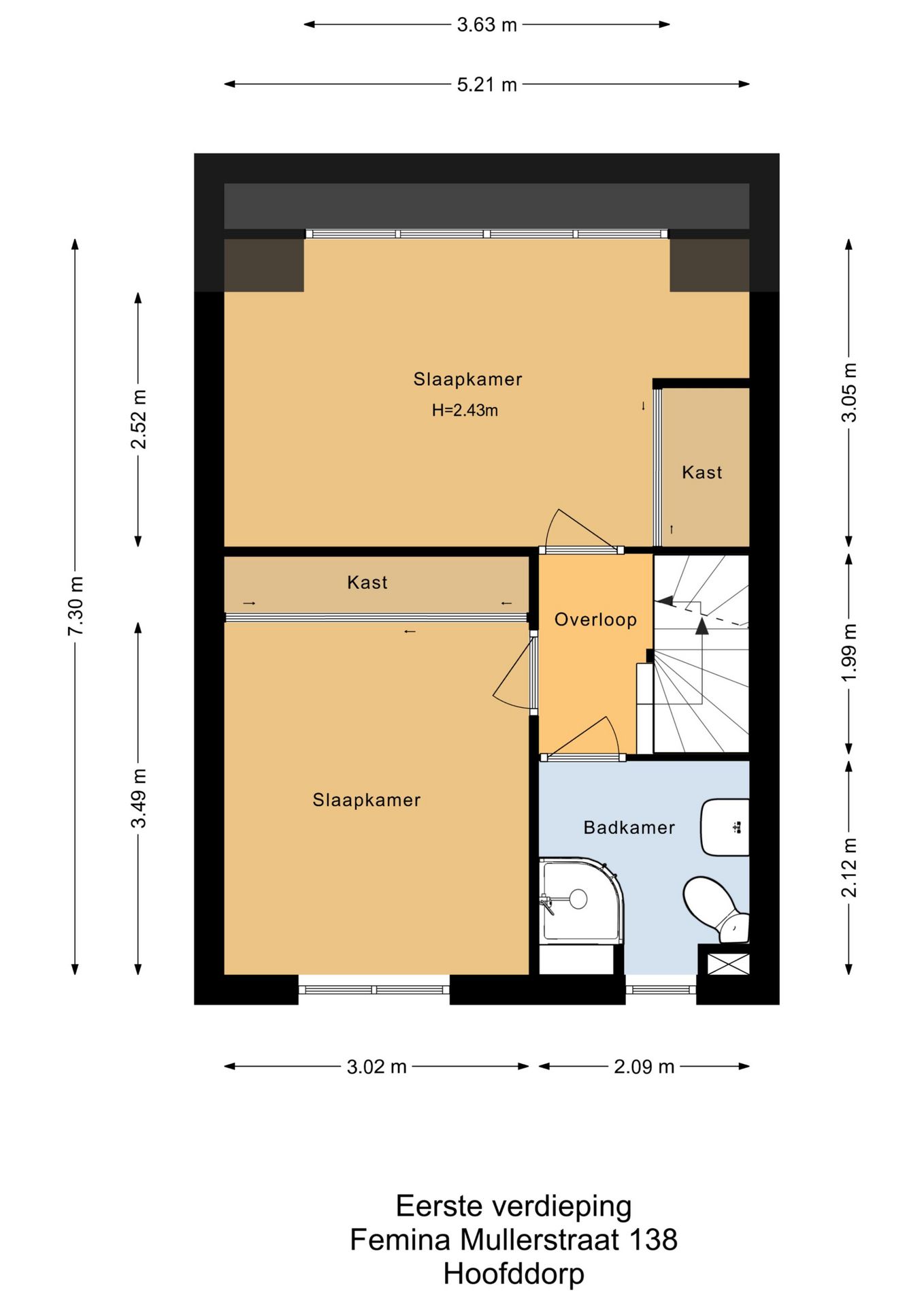 Foto 39 van Femina Mullerstraat 138