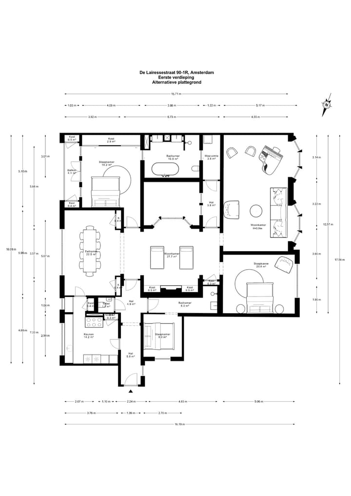 Foto 41 van De Lairessestraat 90-1R
