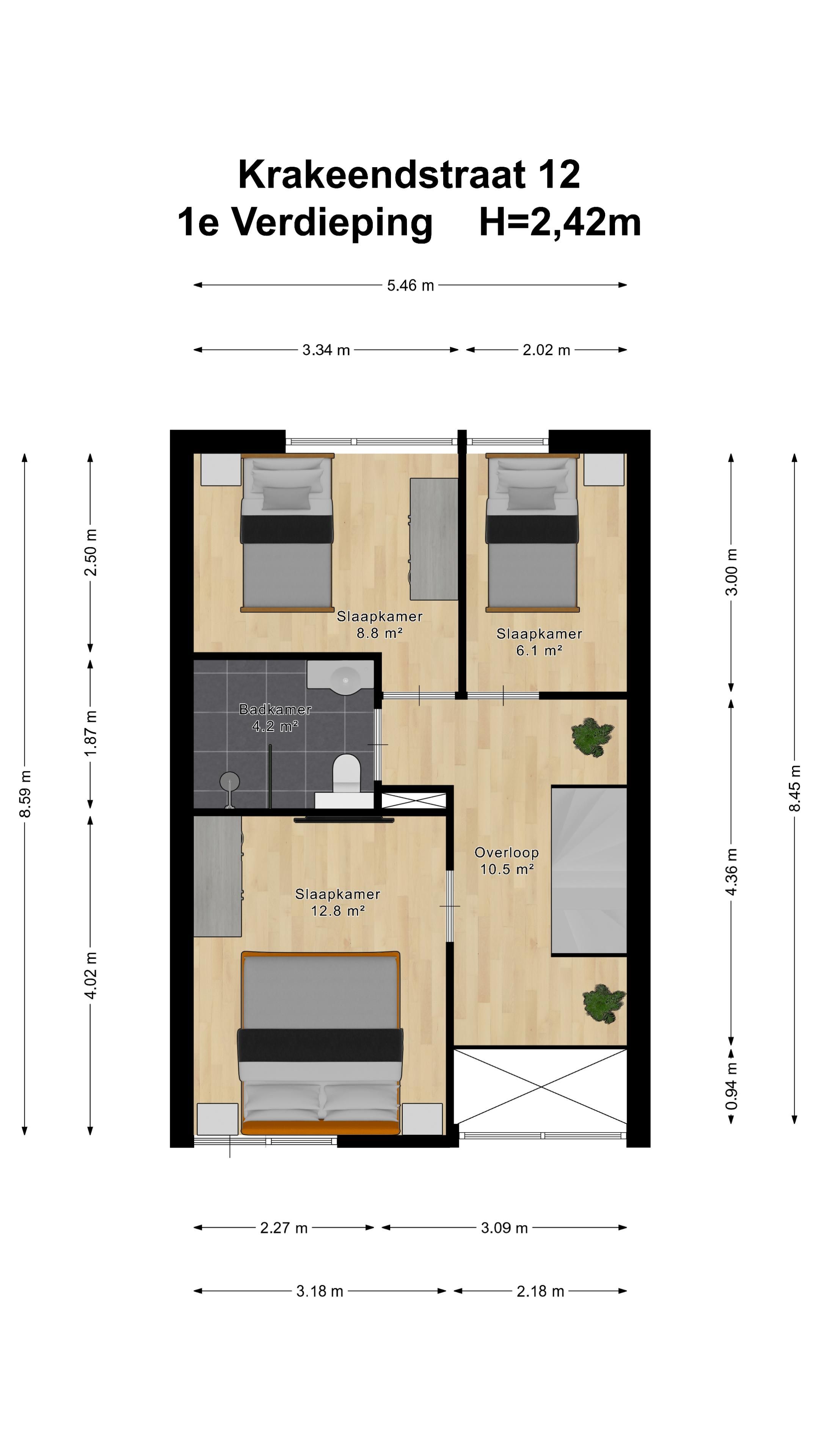 Foto 60 van Krakeendstraat 12