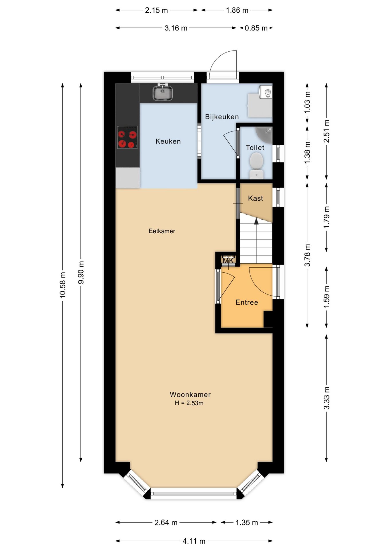 Foto 30 van Van Diemenstraat 142
