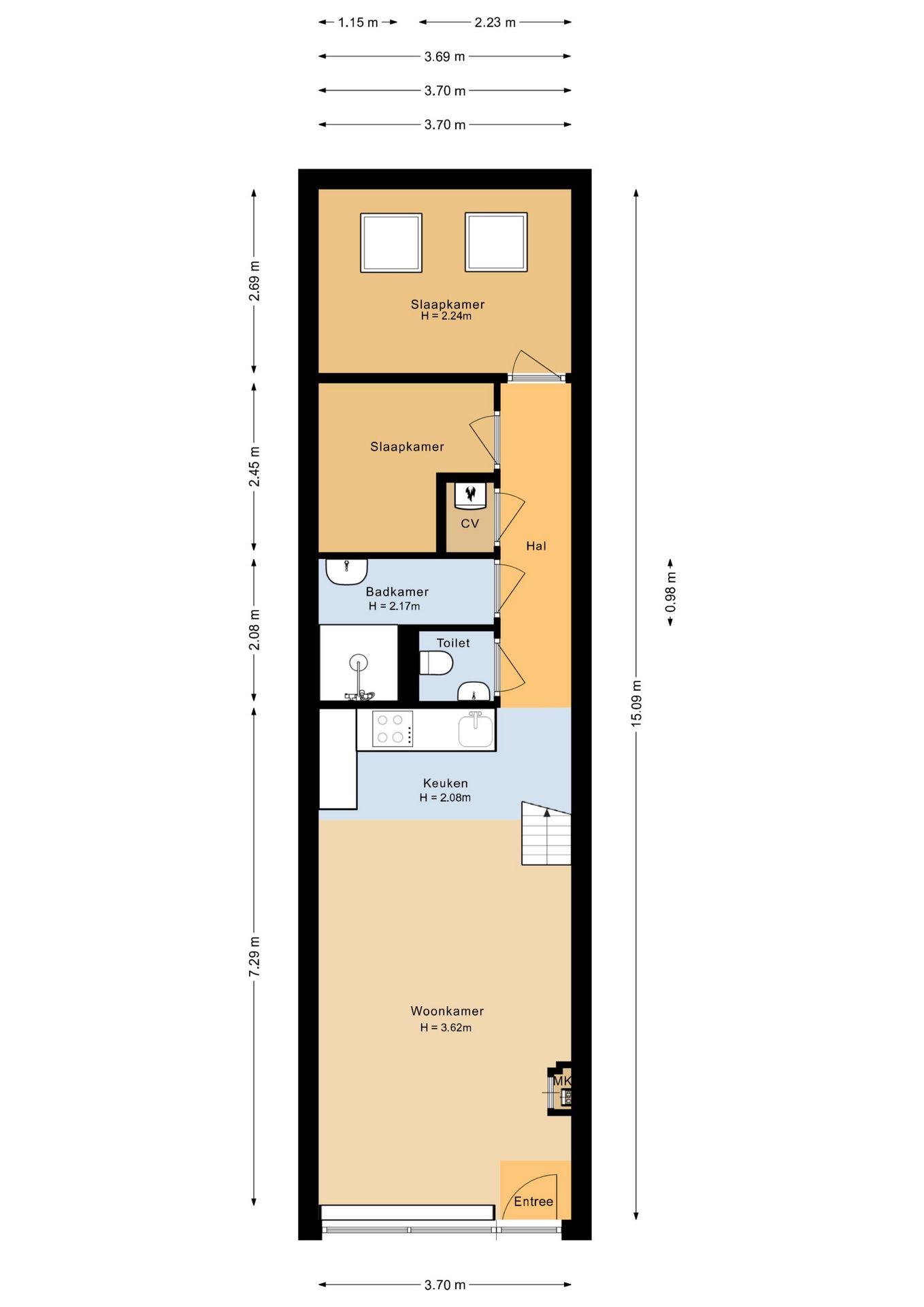Foto 27 van Zeemansstraat 24-E