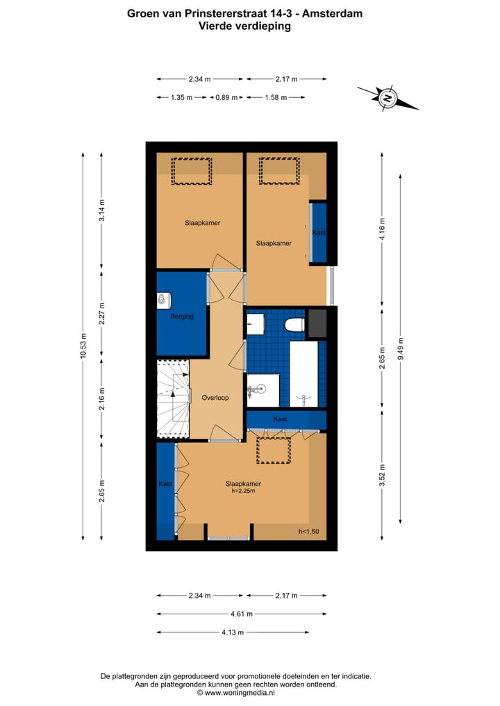 Foto 35 van Groen van Prinstererstraat 14-3