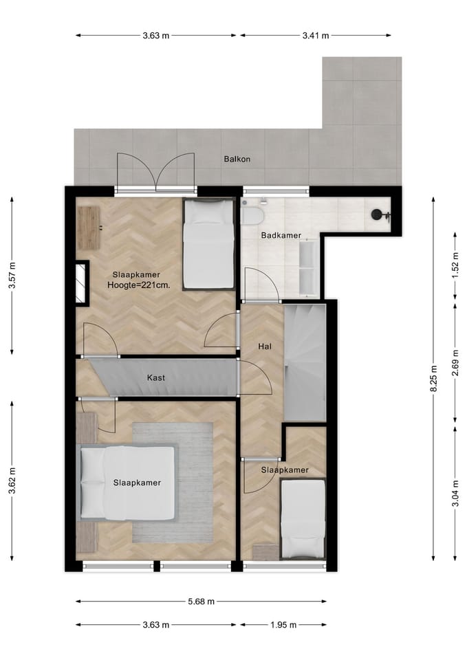 Foto 53 van Burgemeester Knappertlaan 176-A