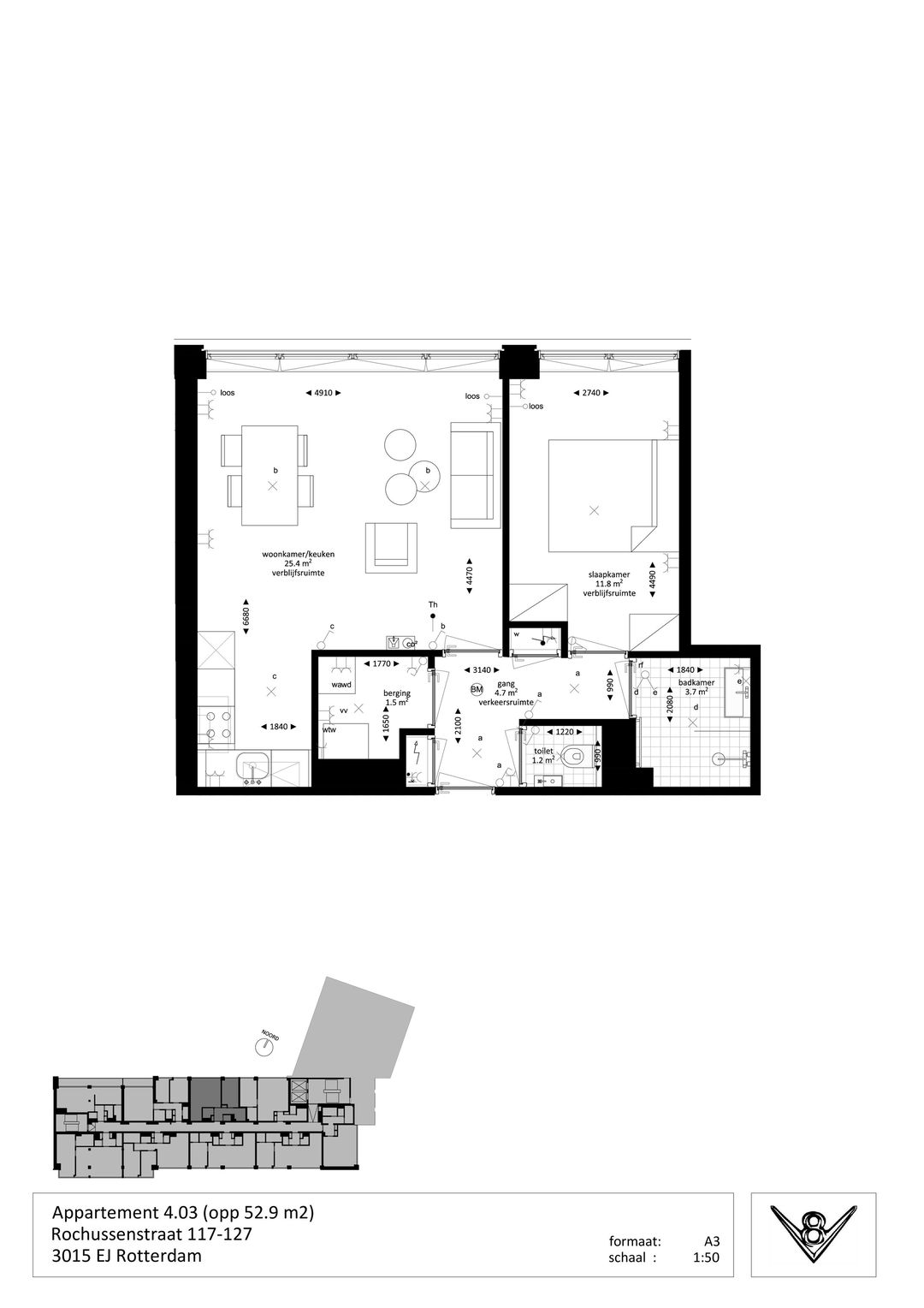 Foto 2 van Rochussenstraat 121-H