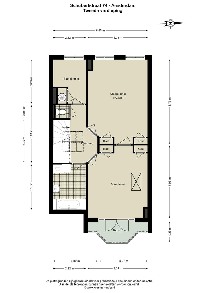 Foto 43 van Schubertstraat 74