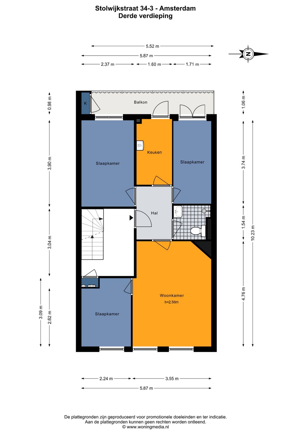 Photo 28 of Stolwijkstraat 34-3