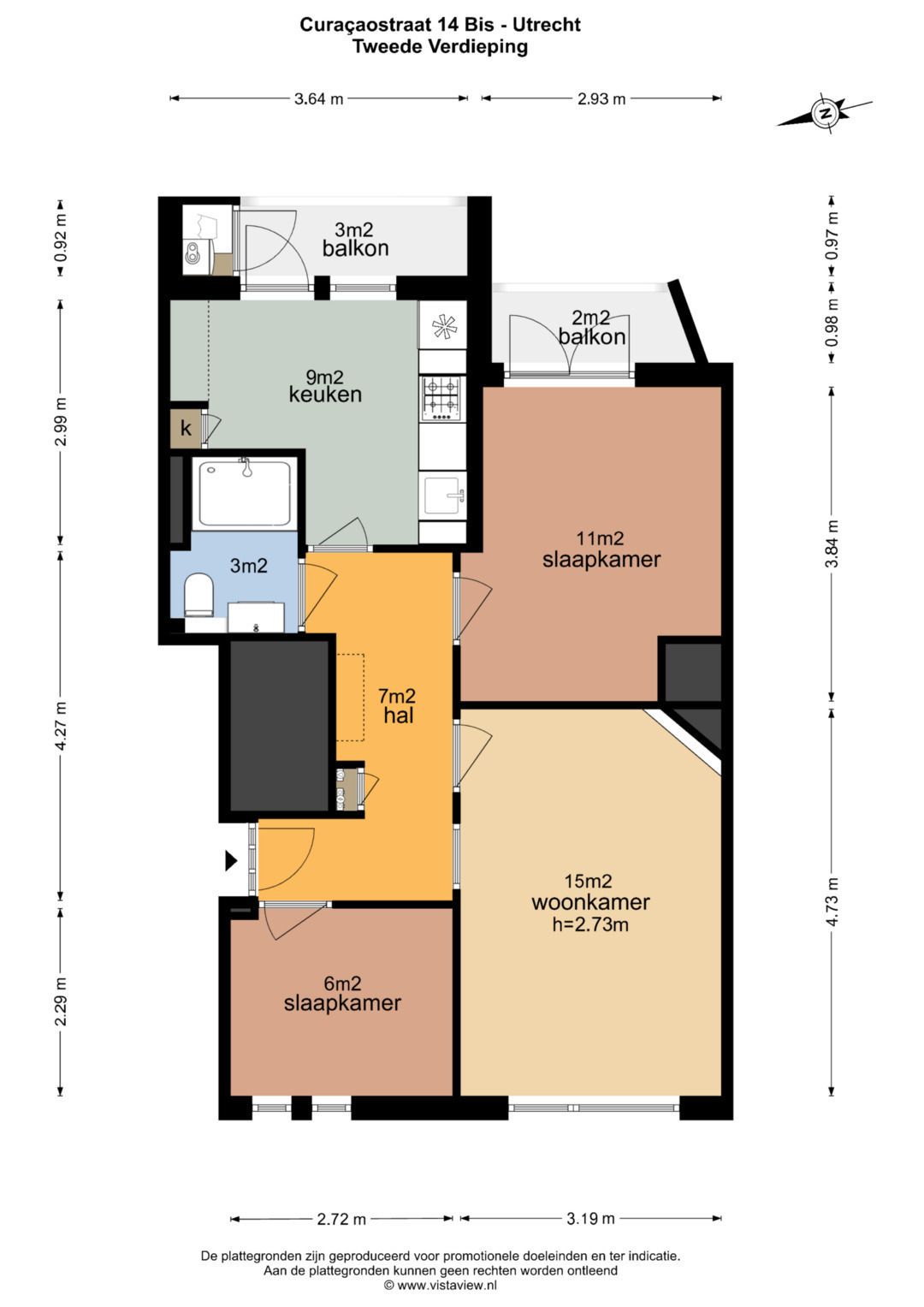 Foto 35 van Curaçaostraat 14-BS